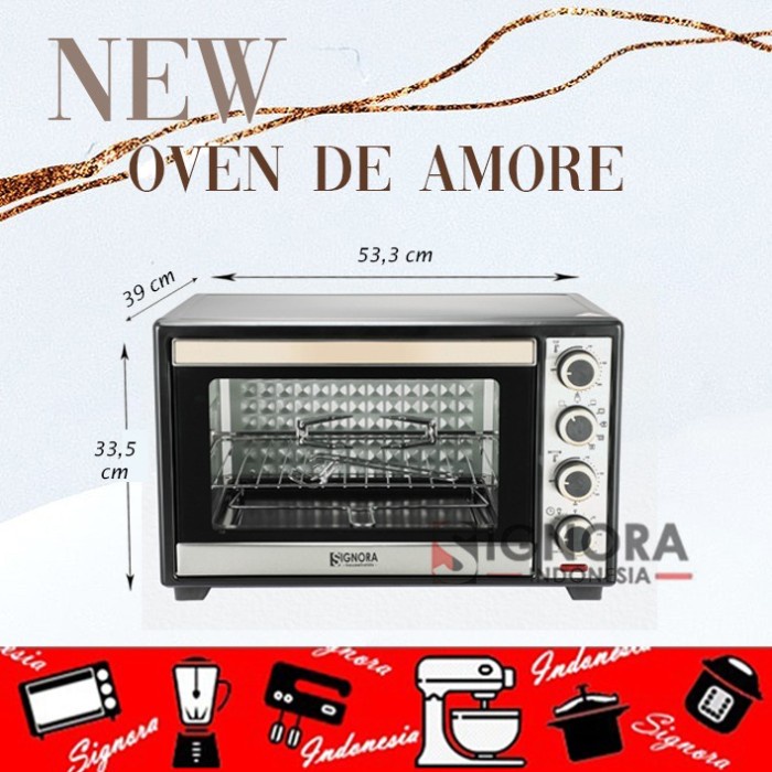 DE AMORE OVEN 38Lt SIGNORA GOJEK ONLY ORIGINAL