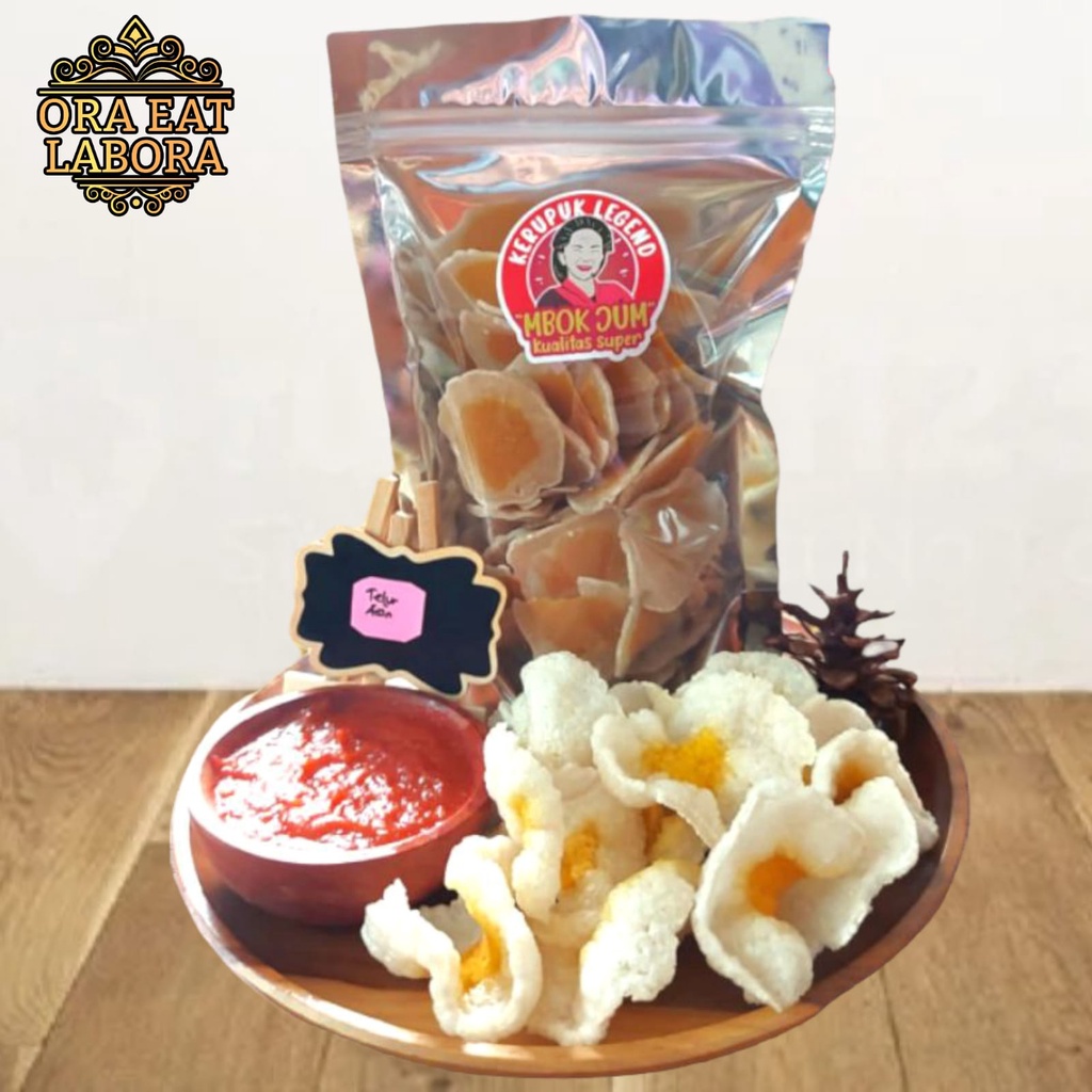 

Kerupuk Mentah Krupuk Kering Kerupuk Telur Asin Kuning Masir Kualitas Premium - Ora Eat Labora