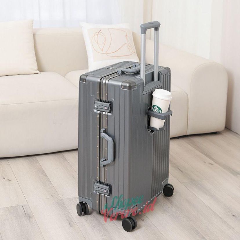 Koper Parkson RUBY Series 20 Inch Size Cabin dan 24 Inch Size Bagasi Koper Cabin TSA Lock Frame Aluminium SuitCase Koper Anti Pecah