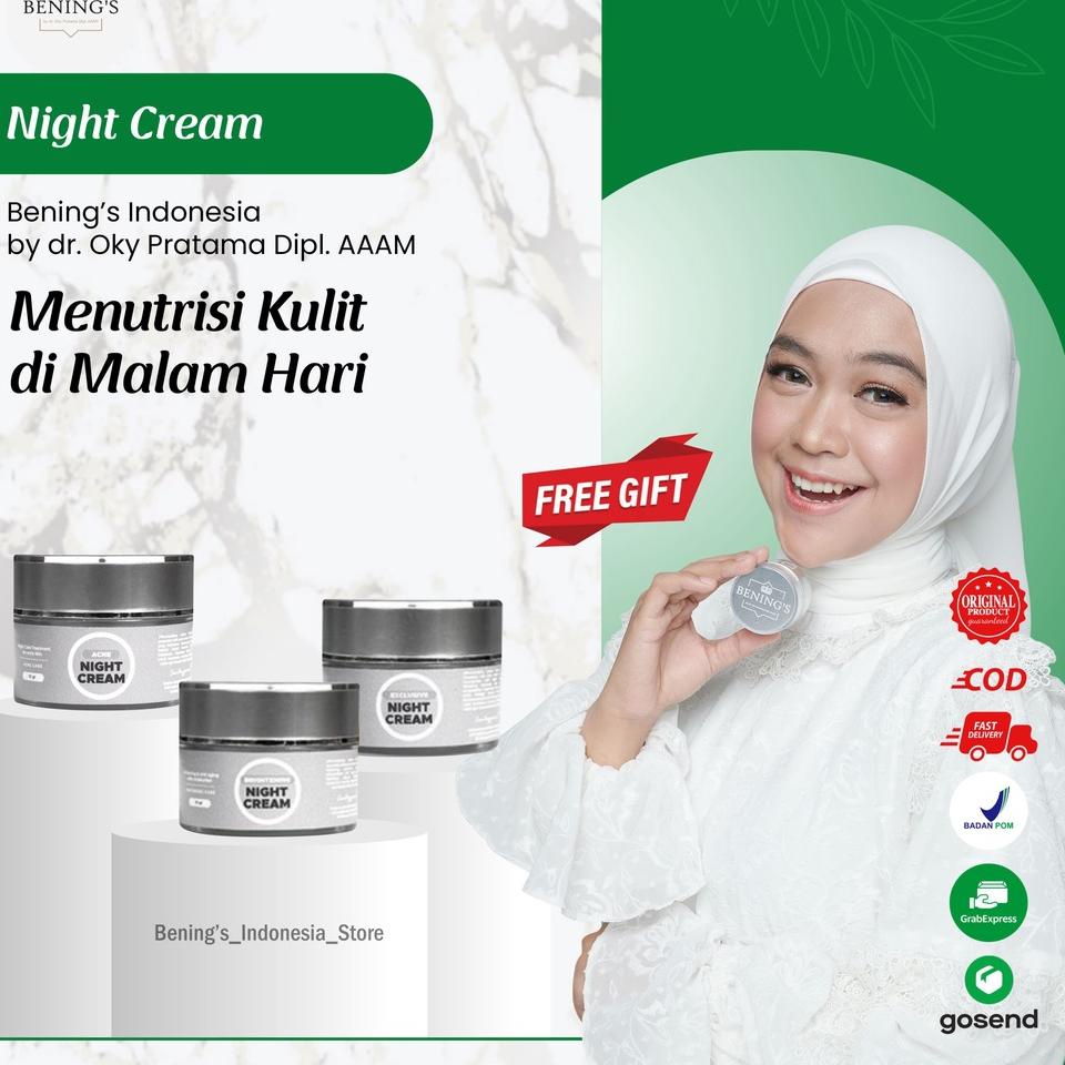 ☋ Night Cream Bening's Skincare ♥
