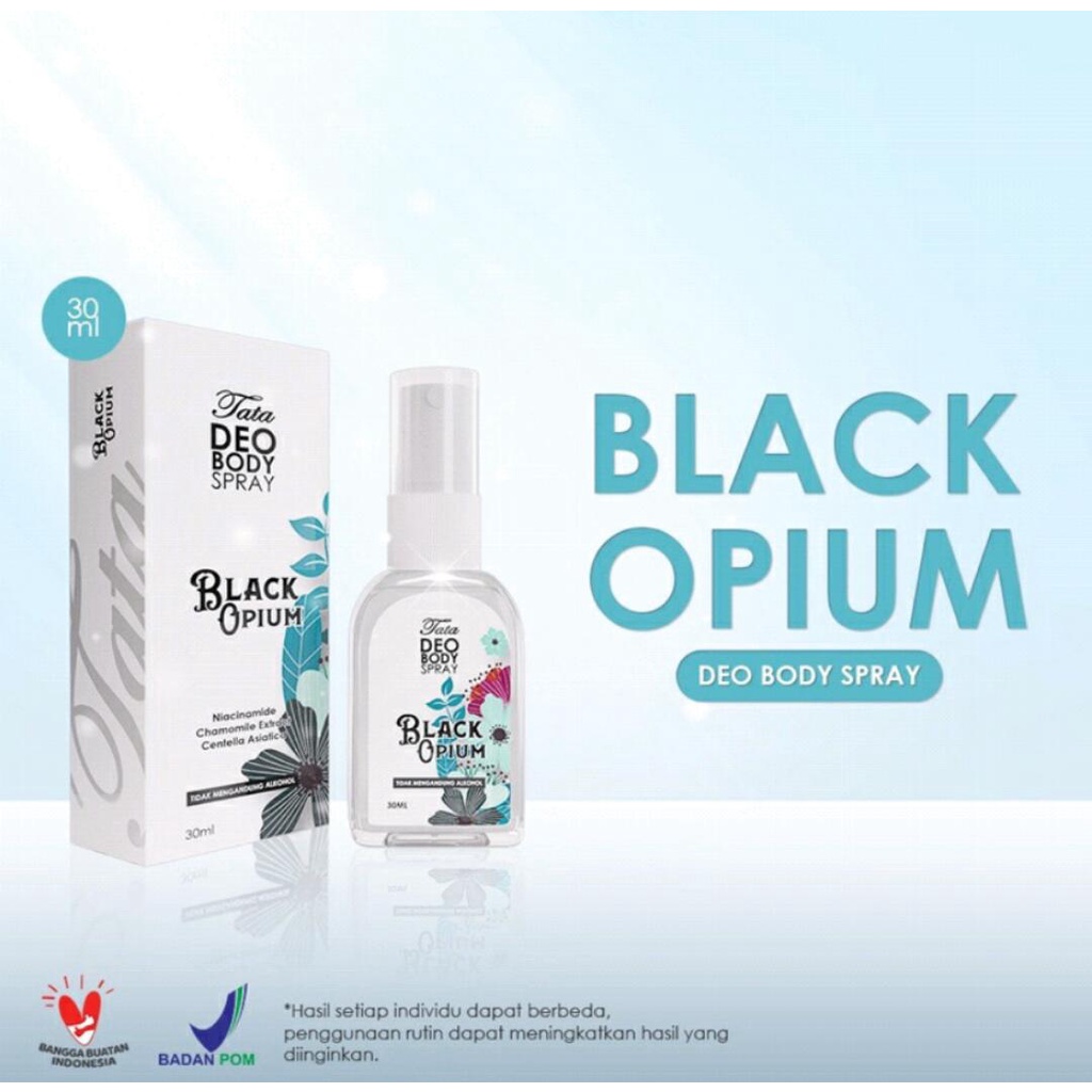 Tata Deo Body Spray Black Opium 30ml (TDBO)