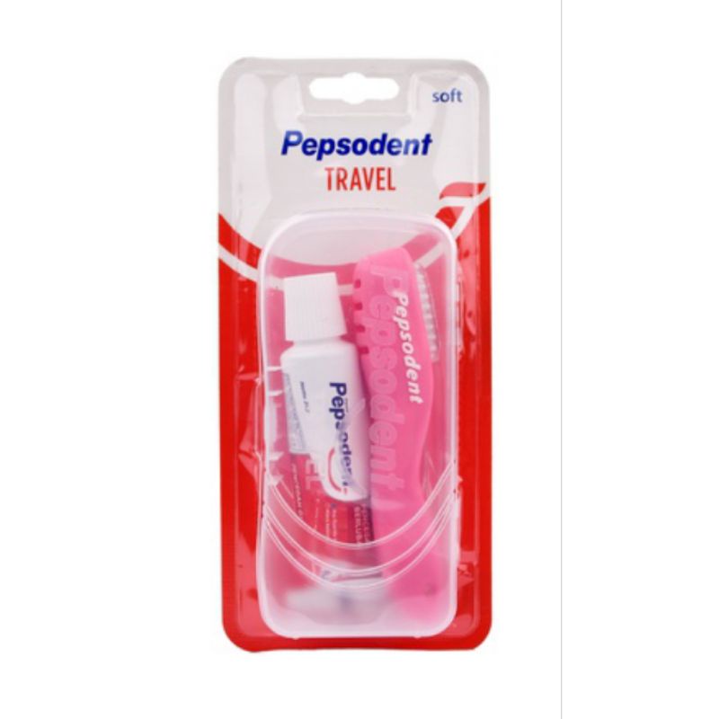 PEPSODENT Travel Kit Pasta Gigi + Sikat Gigi Soft || Tooth Brush