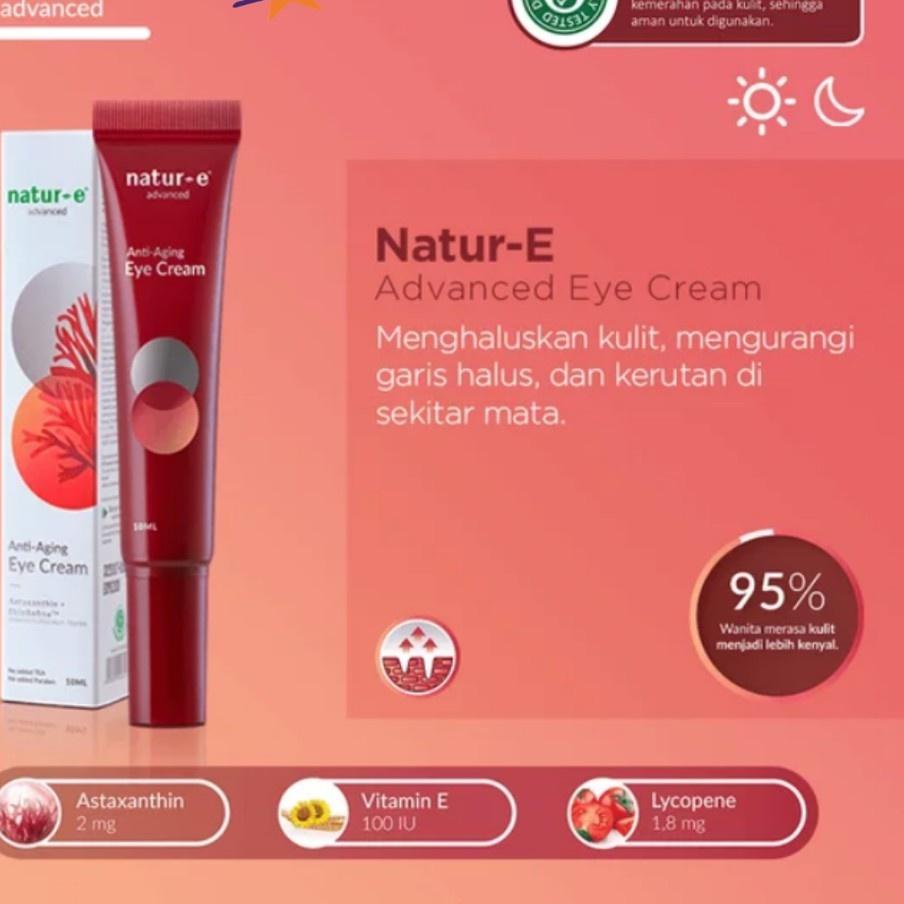 ♘ ✨STAR✨ Natur-e Advanced Eye Cream 10 ml { EYE CREAM NATUR-E } ▲