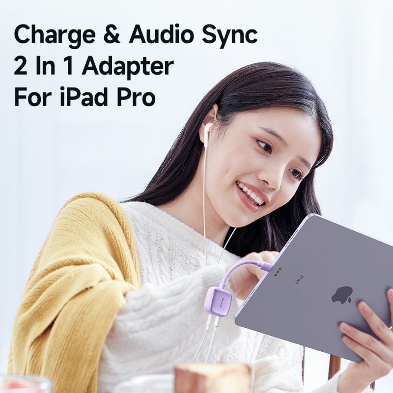 MCDODO Adapter Audio Mic Headset Iphone Lightning to 3.5mm CA2740