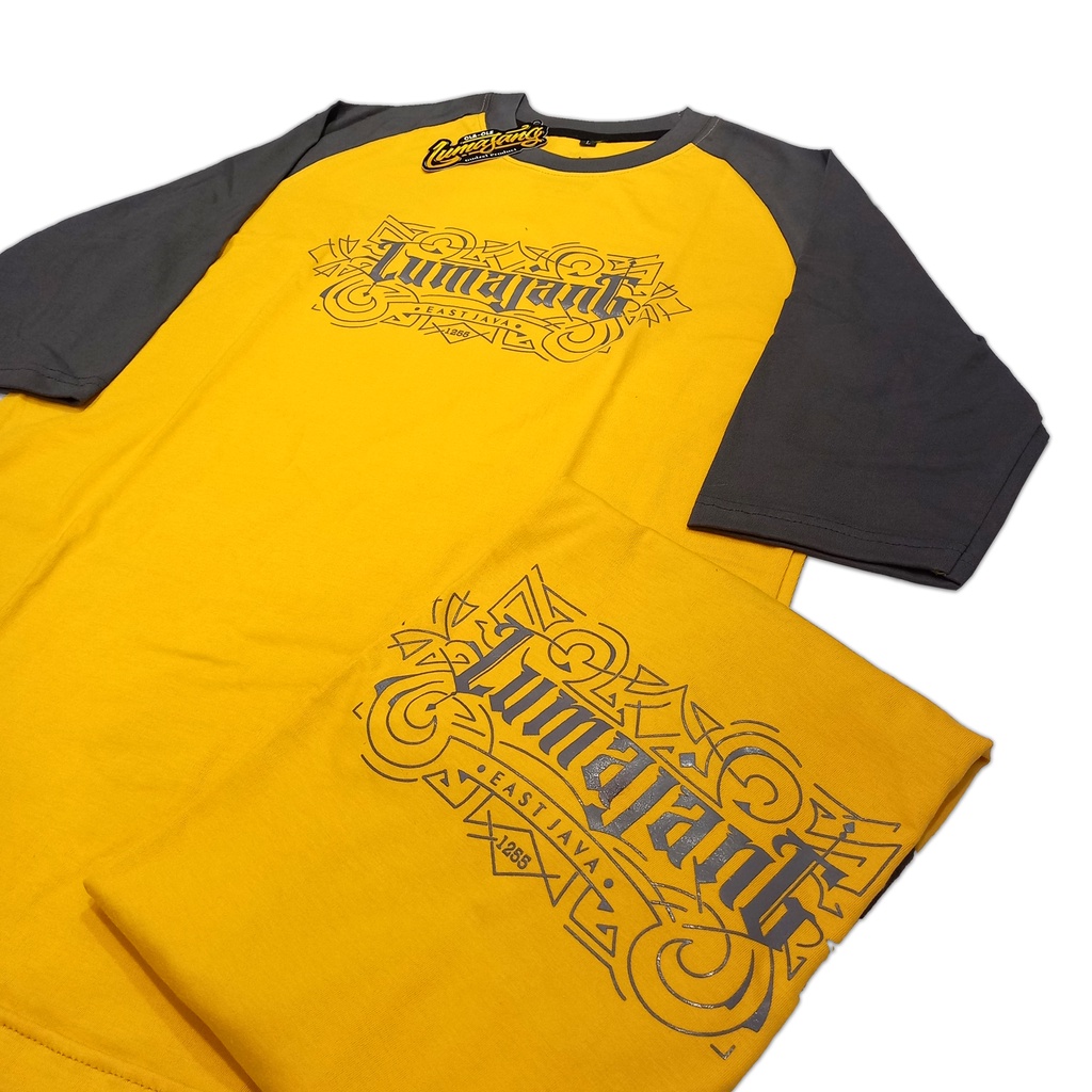 KAOS KHAS LUMAJANG lumajang stripe kaos katun kaos murah kaos oleh oleh lumajang jawa timur