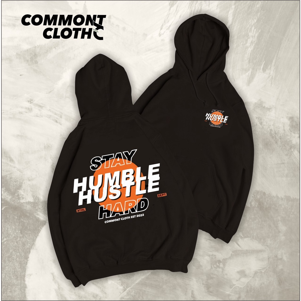 JAKET DISTRO PRIA WANITA - JAKET HOODIE JUMPER DISTRO COMMONT CLOTH HUMBL HUSTLE - JAKET HOODIE PRIA