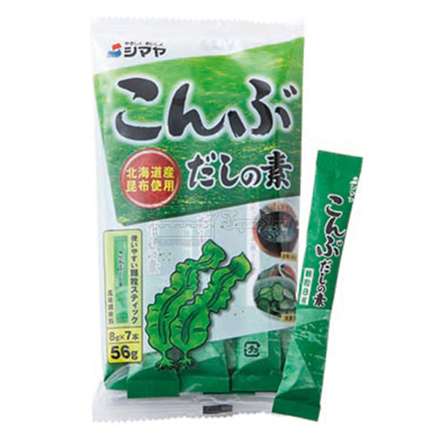 

Shimaya Kombu Konbu Dashi Soup Stock Sup Rasa Rumput Laut Vegetarian per Sachet