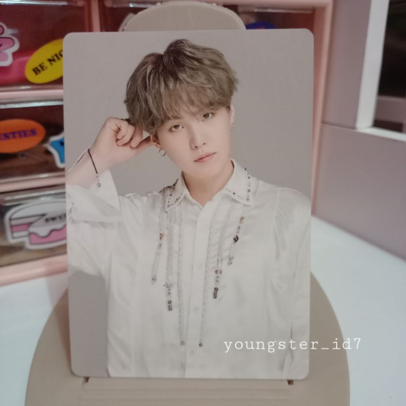 Official Suga BTS Mini photocard Speak Yourself Yoongi MPC