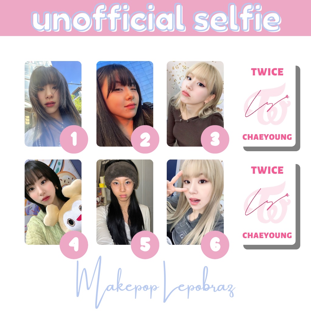 [PART 2] [MIN. 3 PC] TWICE UNOFFICIAL SELFIE - GIRLFRIENDABLE PC JIHYO MOMO CHAEYOUNG TZUYU