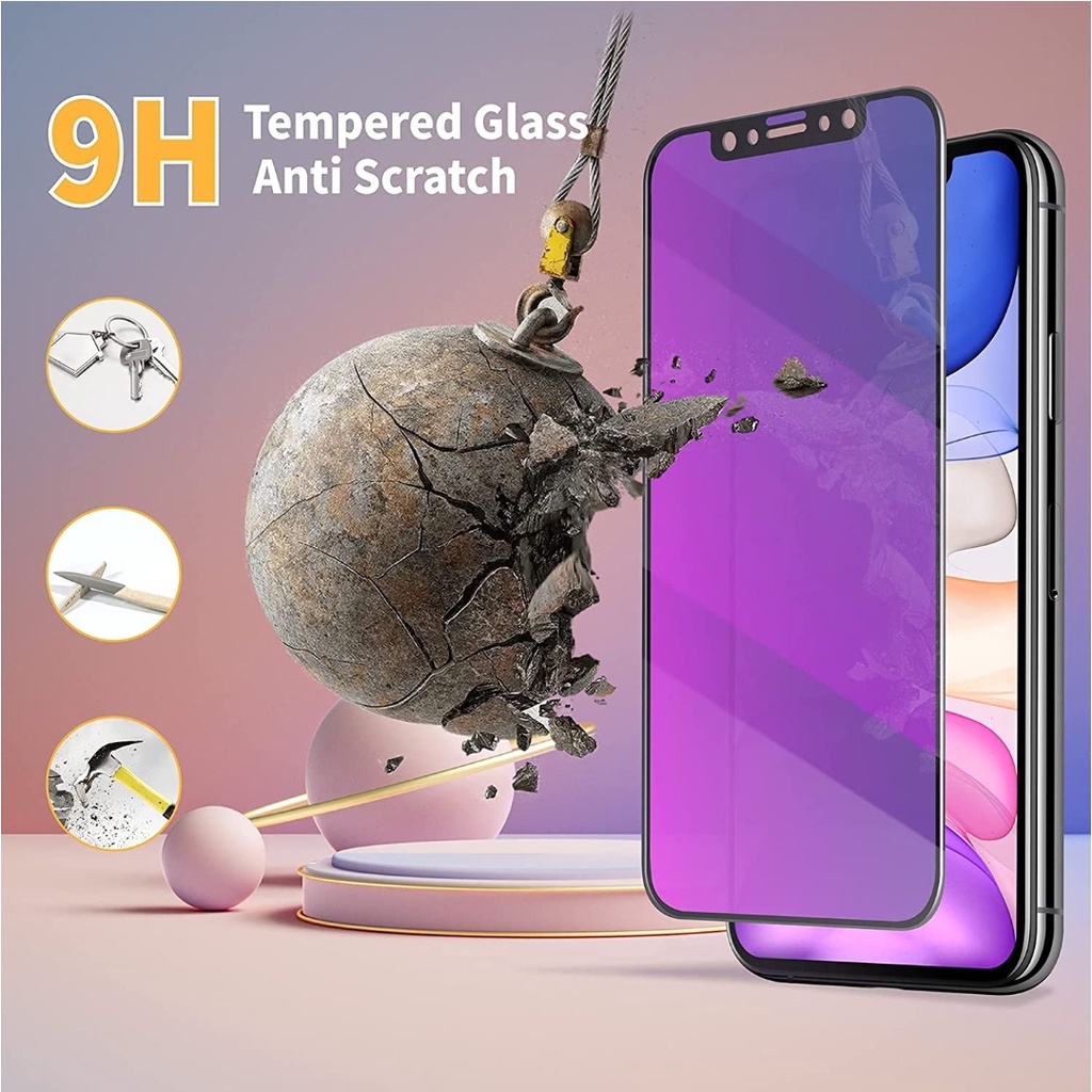 New !! Tempered CRM Anti BLUELIGHT+RADIASI INFINIX Note 12 2023/ Note 30PRO 12 2023 12i 12 ViP 12 G96/ 11 11S 11Pro Note 10 10 Pro/ Note 8 / 7 Lite/S5 S4 Tempred Biru Blue Light A-Pecah Ceramic Full Cover/Tempred Plastik Keramik Glass Ray 5G 4G s NFC i 30