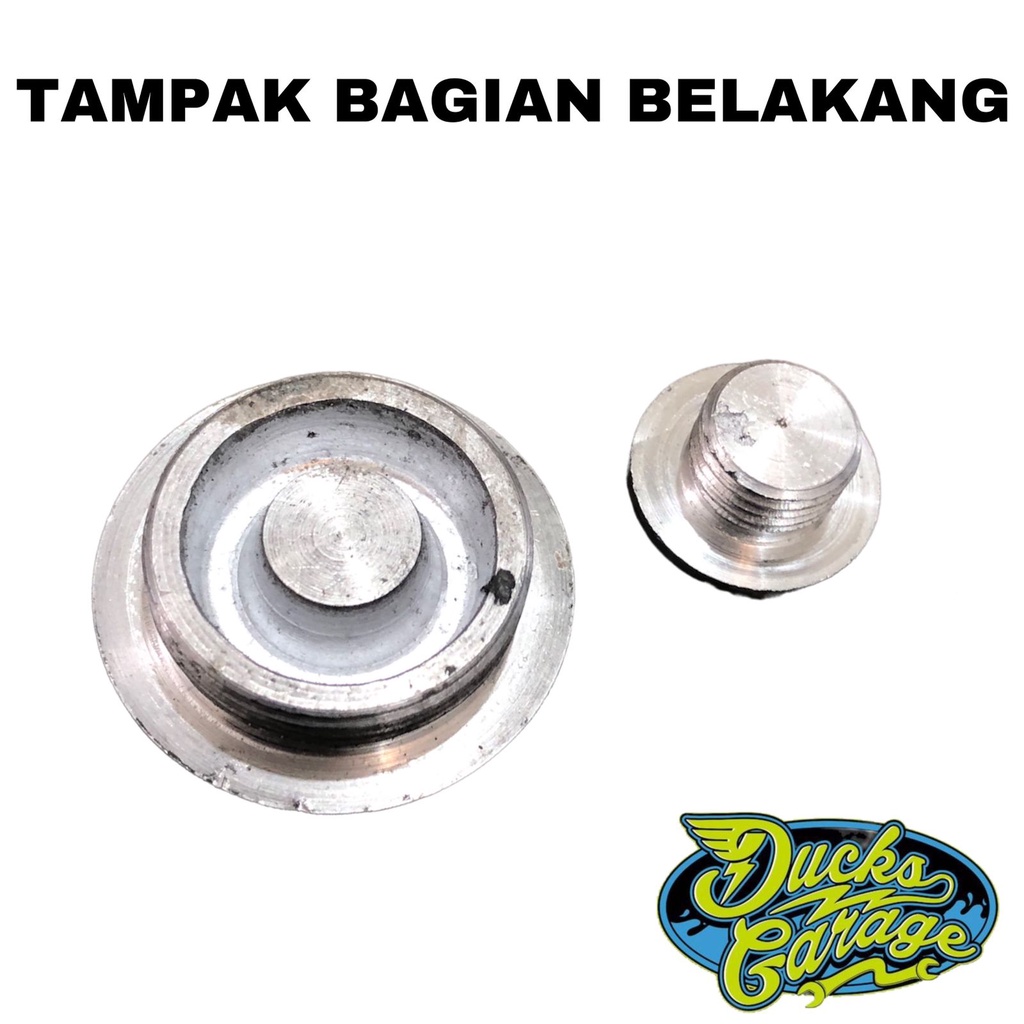 Tutup Blok Block Magnet Honda Astrea 800 Star Prima Grand Impressa Legenda Supra Variasi Gurat Baut L