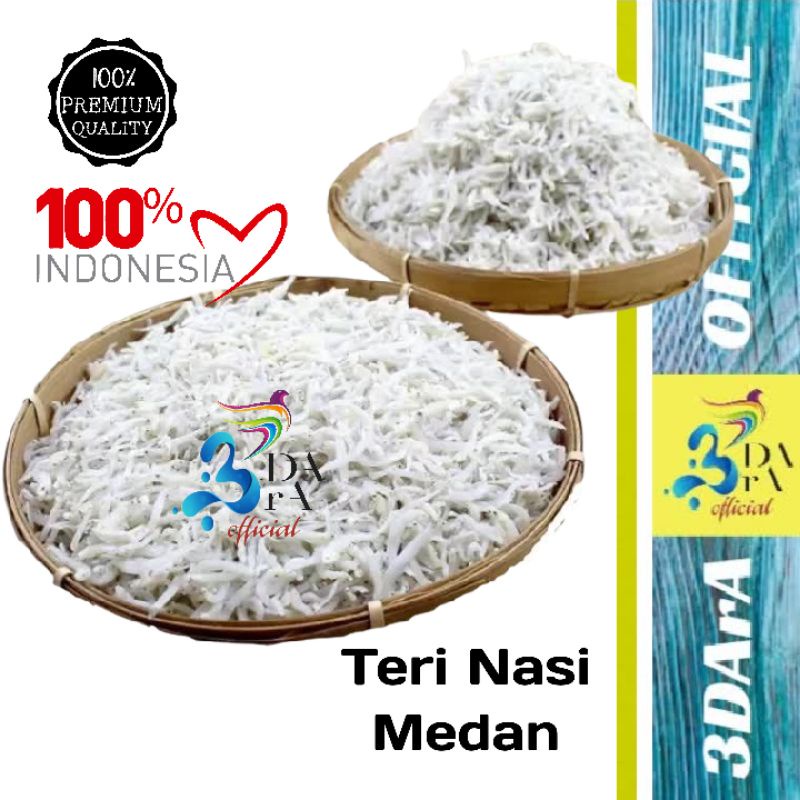 

Teri Medan 500gr Ikan Teri Nasi Medan Teri Putih Kualitas Premium