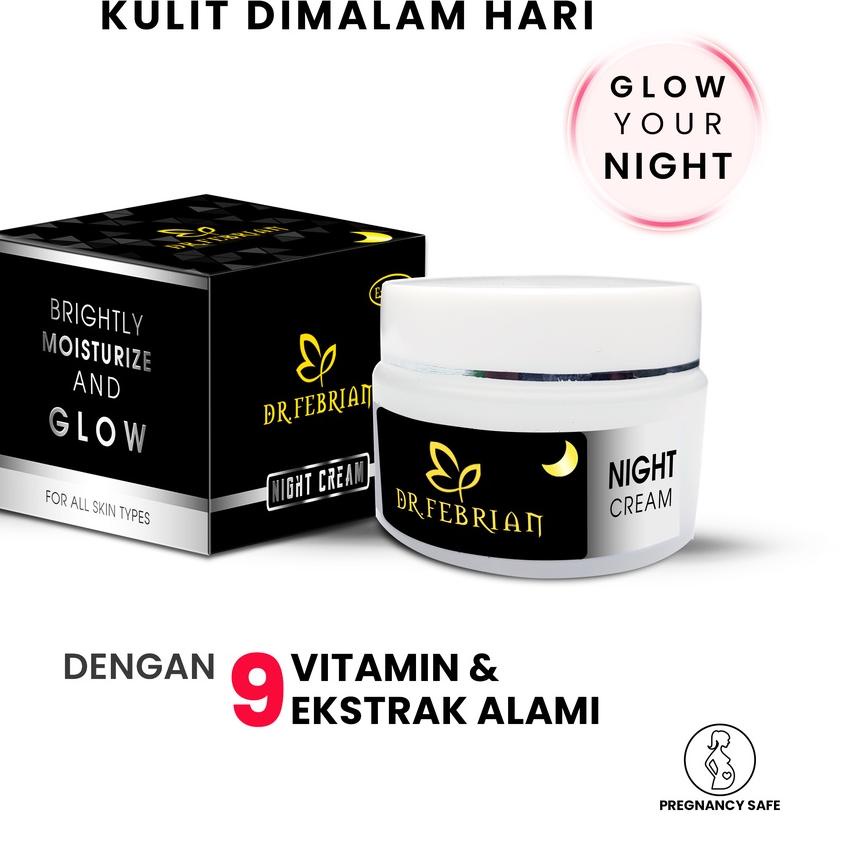 ☉ Night Cream Dr febrian Exclusive ❃
