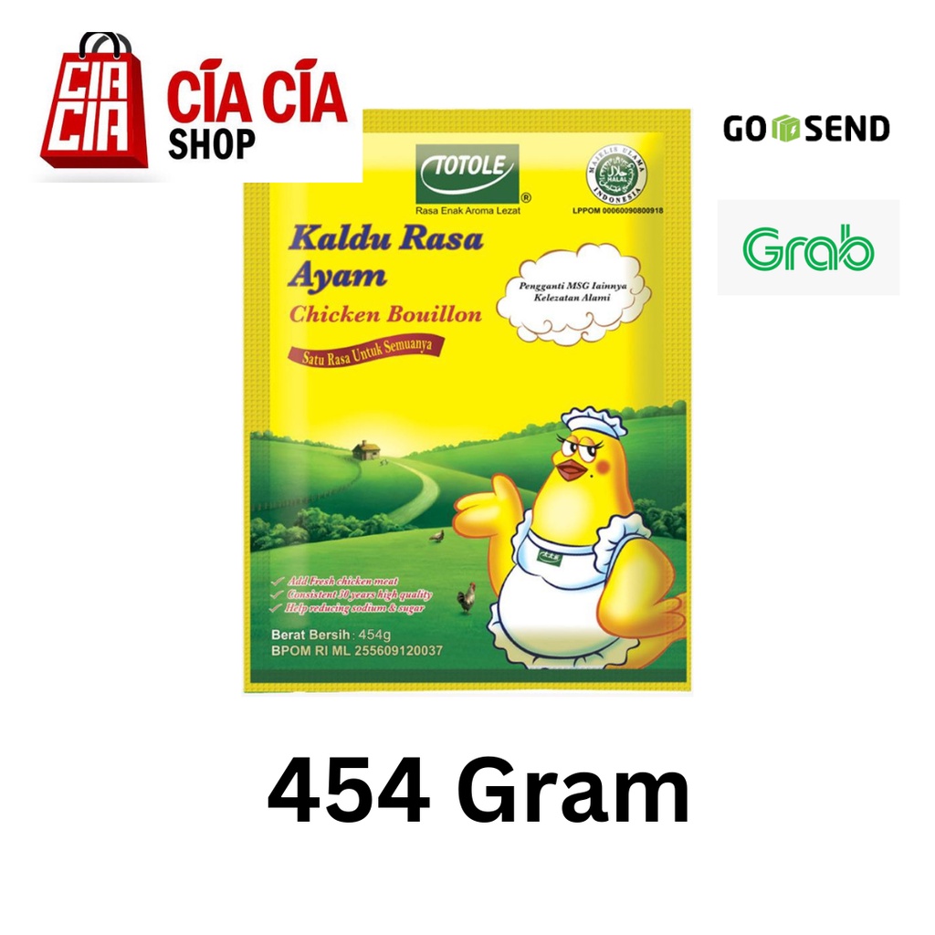 Totole kaldu ayam 454gr Totole Kaldu Rasa Ayam 454 gram HALAL MUI BPOM