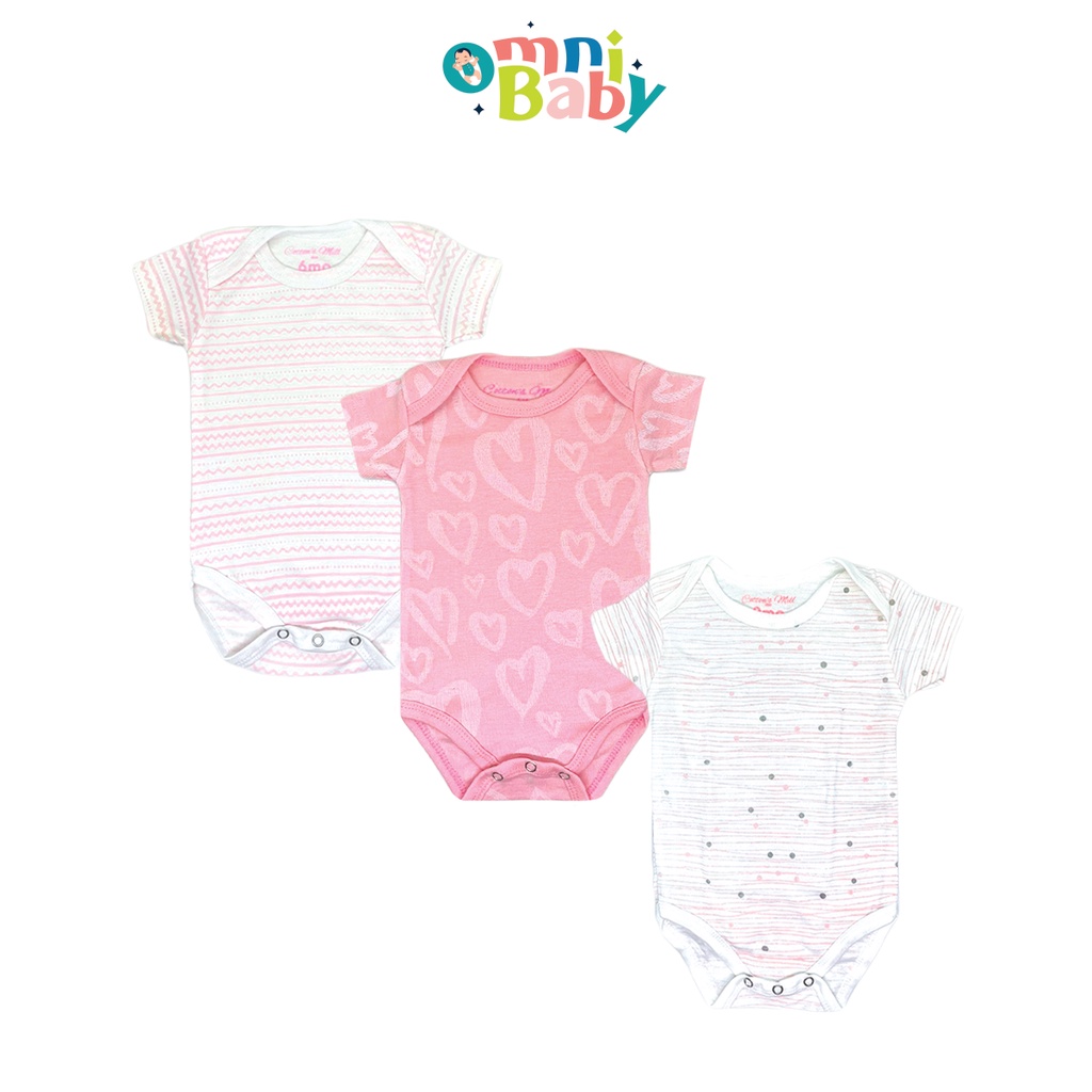 Jumper Bayi Perempuan Fashion 3 pcs Set Motif Full Print SNI! #4