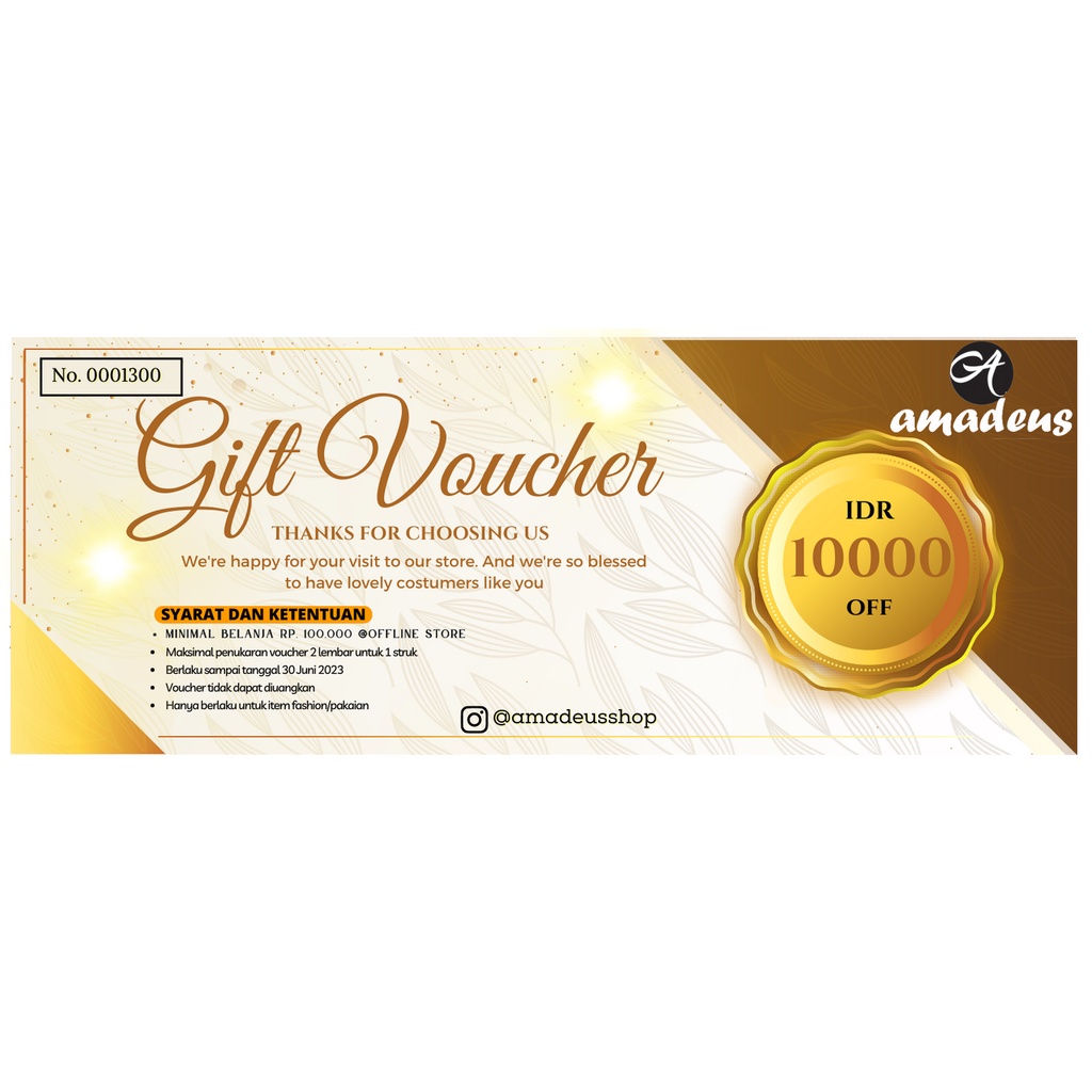 

Cetak Voucher Kupon dan Diskon Produk (WATERPROOF)