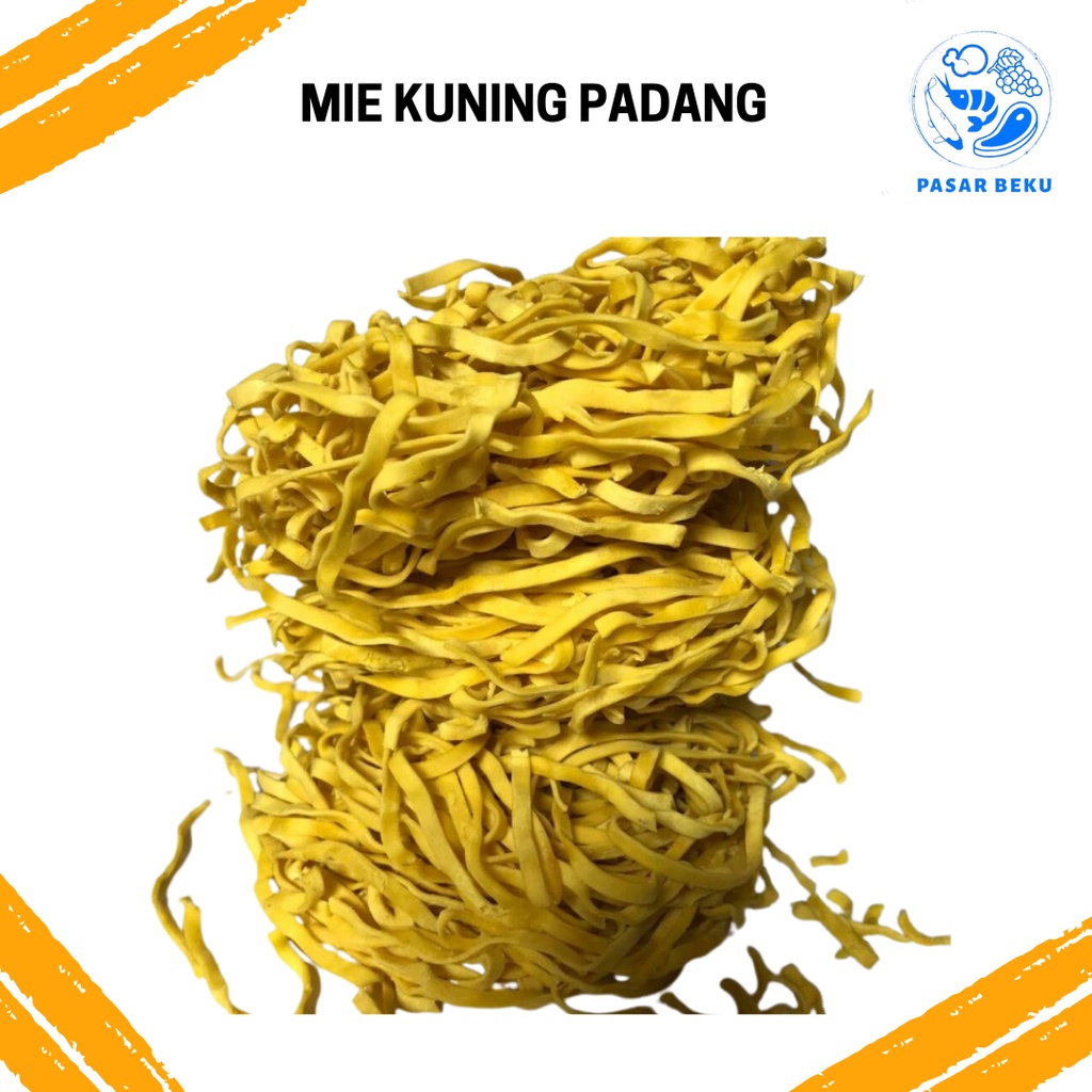 

Mie Kuning Padang Mentah Mie Goreng Dan Kuah 250gr Pasar Beku Padang