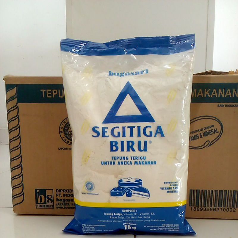 

Tepung Terigu segitiga Biru Kemasan 1kg