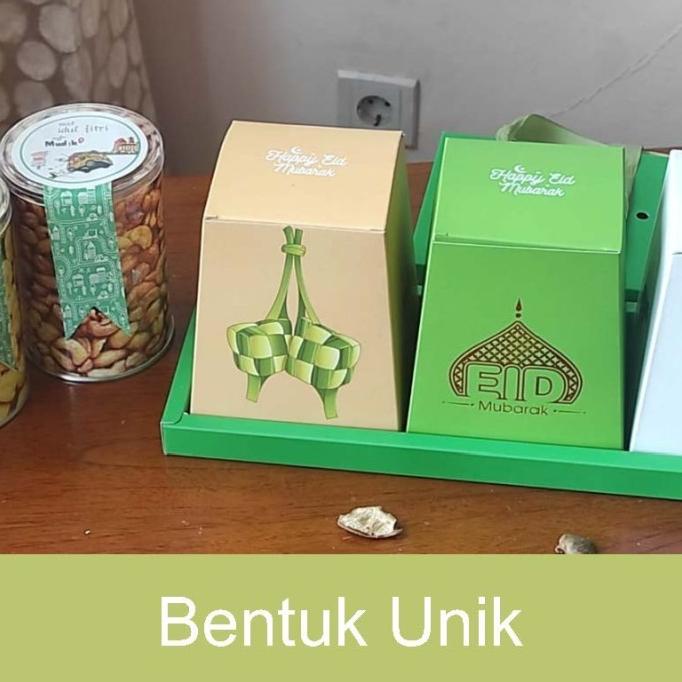 

dus kue kering lebaran idul fitiri untuk toples Jar nastar kacang
