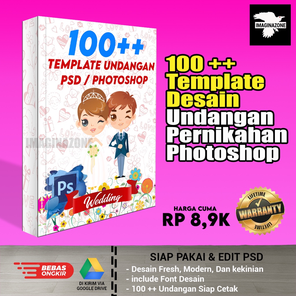 Template Undangan | 100+ Template Desain PSD Undangan Pernikahan/Wedding format in photoshop