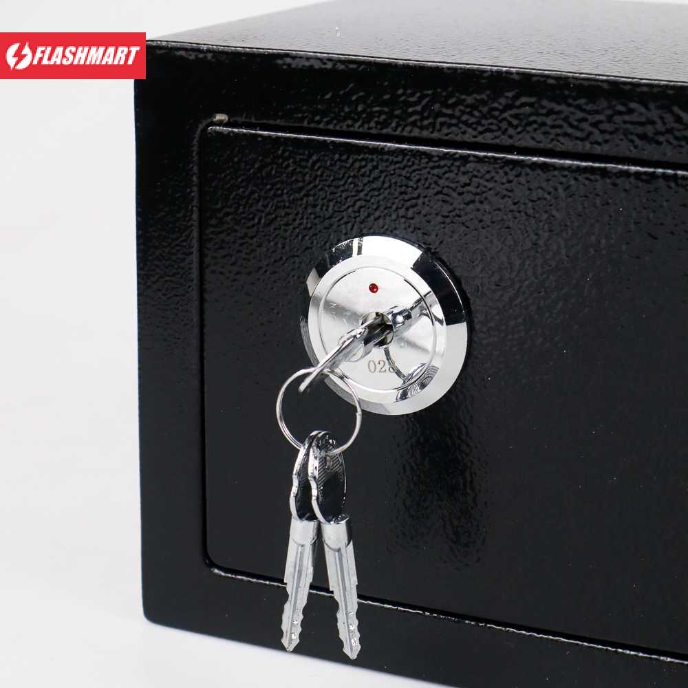Flashmart Brankas Pengaman / Kotak Brankas Hotel Mini Home Safe Deposit Box - 17E
