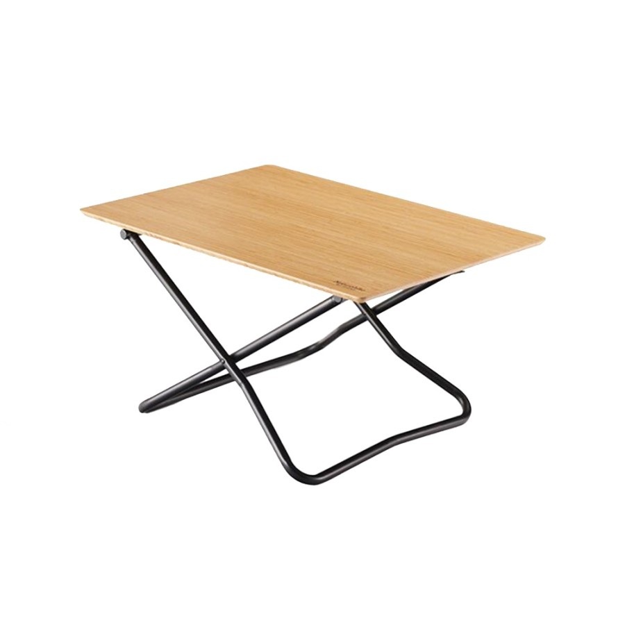 Meja Lipat Camping Naturehike NH22JU012 Bamboo Folding Table X Frame