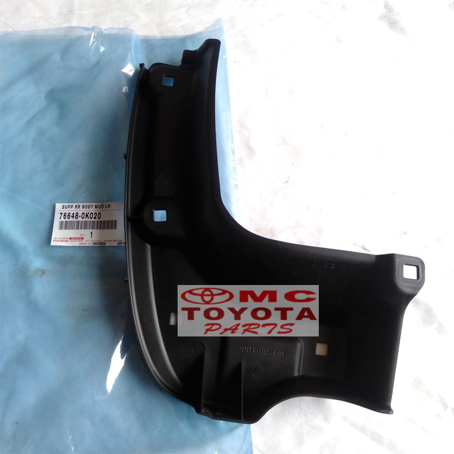 Liner Fender Spakbor Belakang Kiri Kijang Innova 76648-0K020