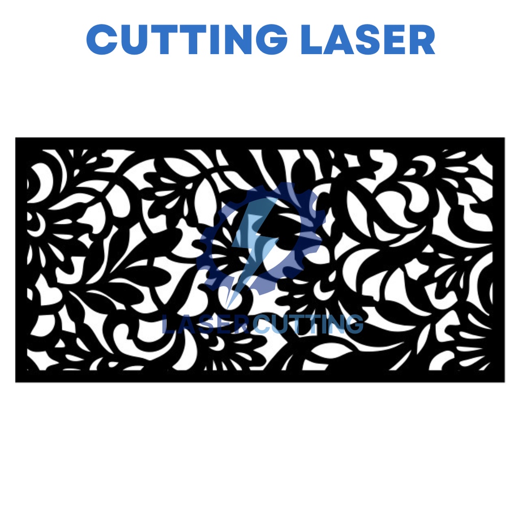 Cutting Ornamen Laser CNC Plat Besi