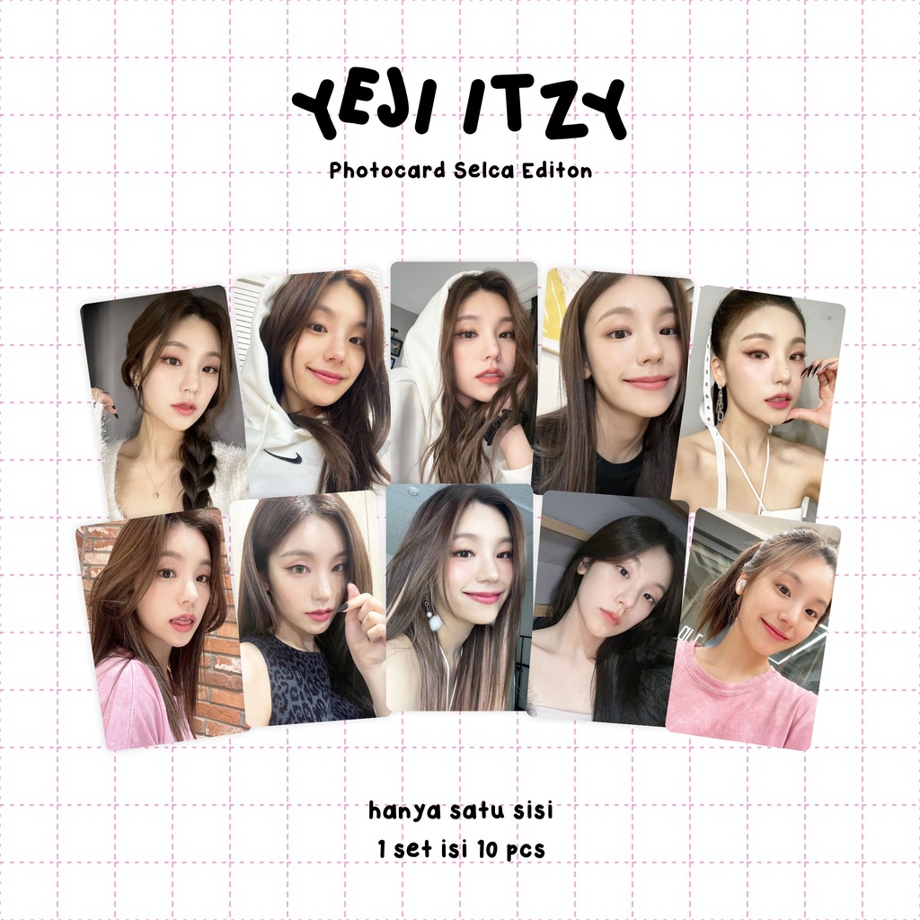 [SET] Photocard Selca Itzy