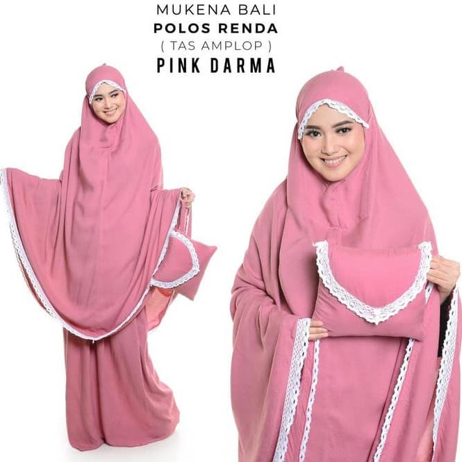 SALE PUSAT GROSIR MUKENA TASIK - MUKENA DEWASA POLOS RENDA
