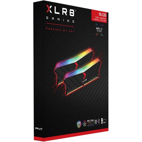 RAM PNY XLR8 RGB DDR4 16GB (8GBX2) PC-28800 3600Mhz