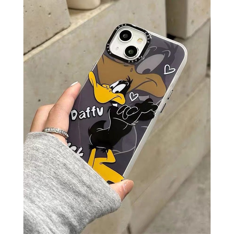 NEW Case PREMIUM !! BUGSBUNNY BEST QUALITY PRINT SOFTCASE IPHONE 14PROMAX 14PRO 14PLUS 14 13PROMAX 13PRO 13 12PROMAX 12PRO 12 11 SOFTCASE DAFFY DUCK