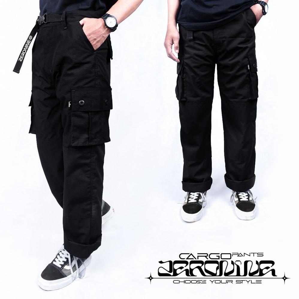 ZERONINE Celana Cargo pants | ZERONINE Celana Pria Cargo | ZERONINE Celana Regular Cargo | ZERONINE 
