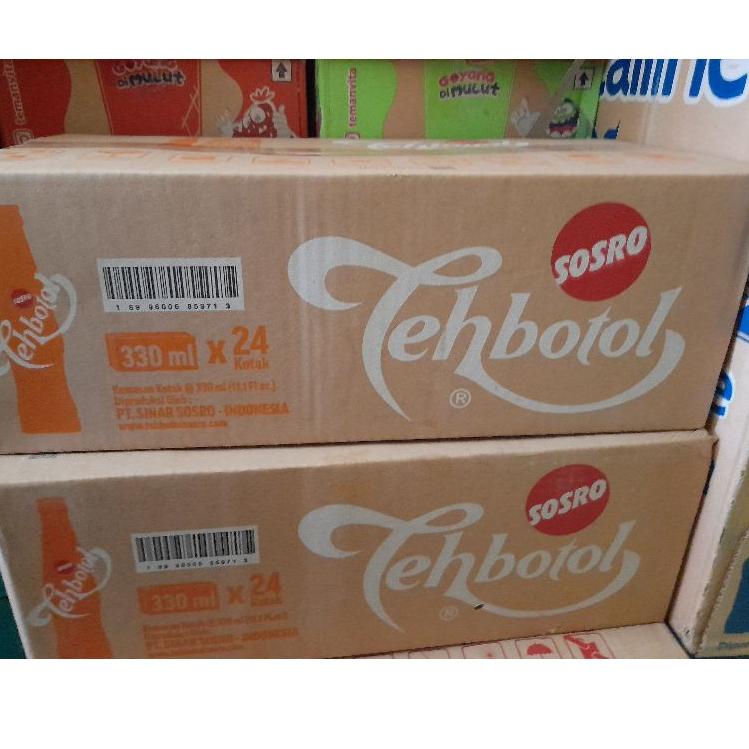 

➢ Teh botol sosro kotak 330 ml 1 dus ♧