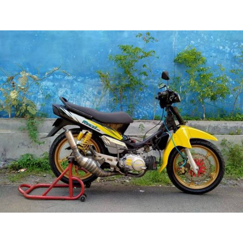 STRIPING YAMAHA FORCE 1 WARNA KUNING l STRIPING YAMAHA FORCE1 WARNA BIRU l STRIPING FORCE1 WARNA MER