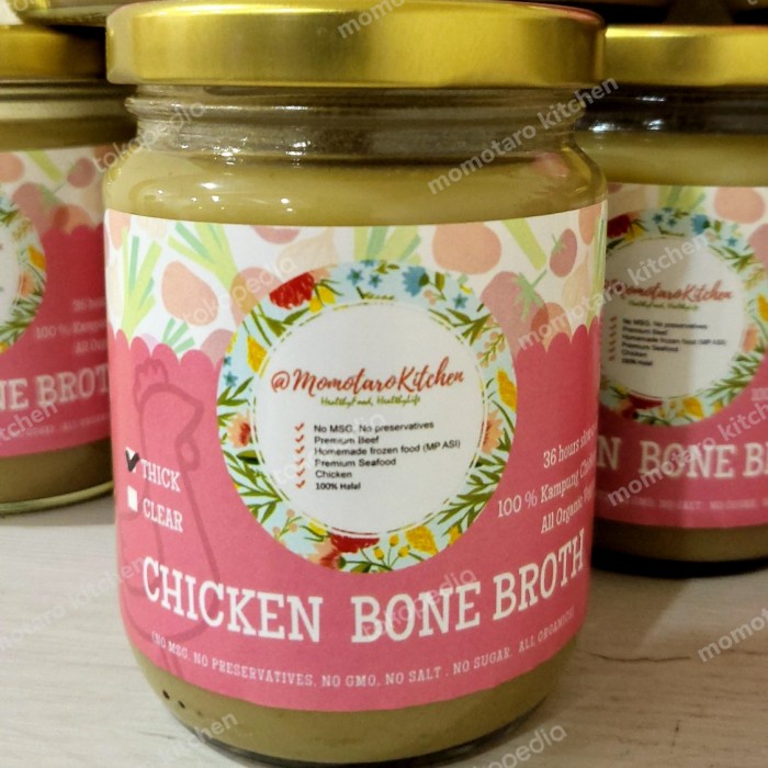 

Chicken Bone Broth Premium (Kental)