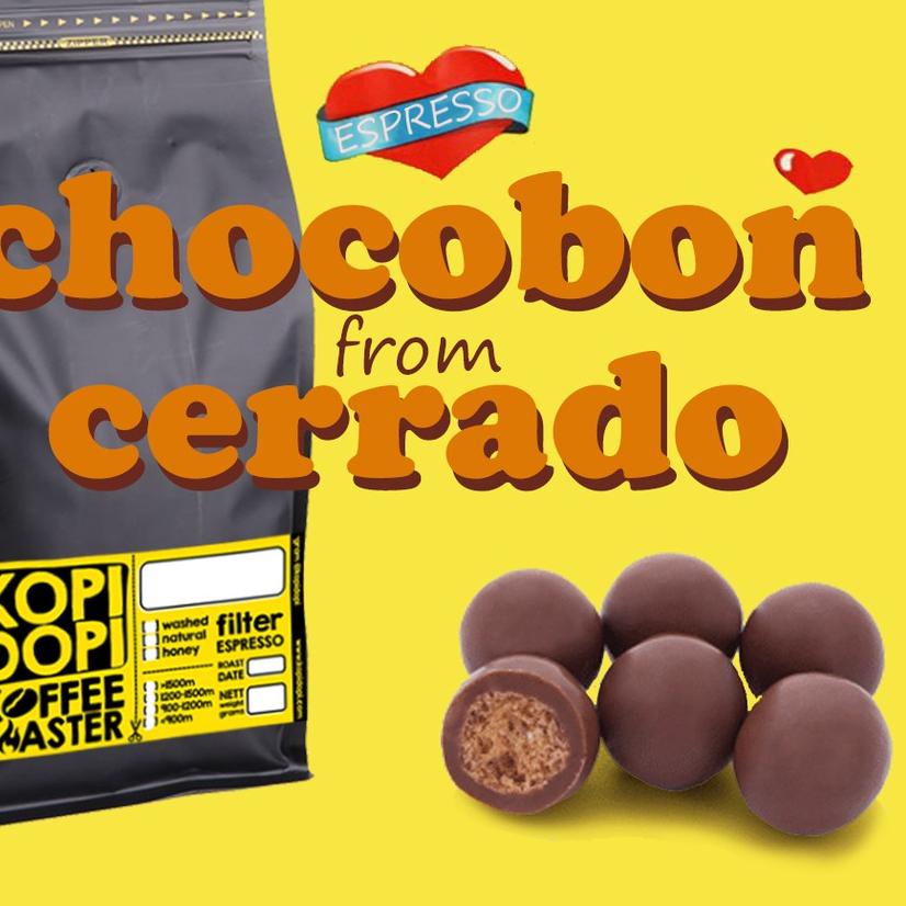 

➮ Kopi Espresso Brazil Chocobon from Cerrado Bourbonut Natural 1 kg 1kg ۩