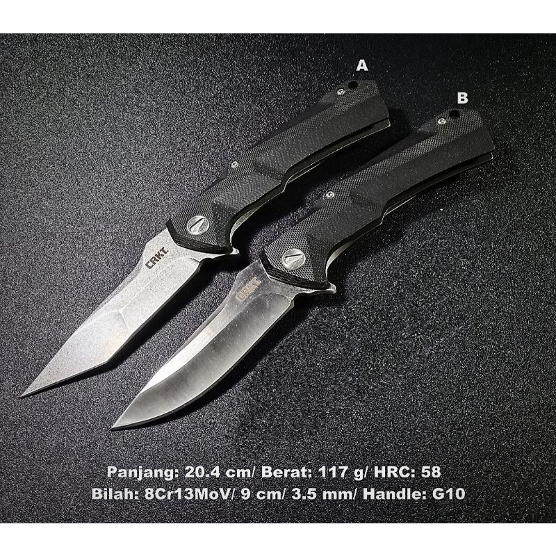 IMPORT QUALITY Pisau lipat camping outdoor dan survival pisau lipat kebutuhan SAR lapangan