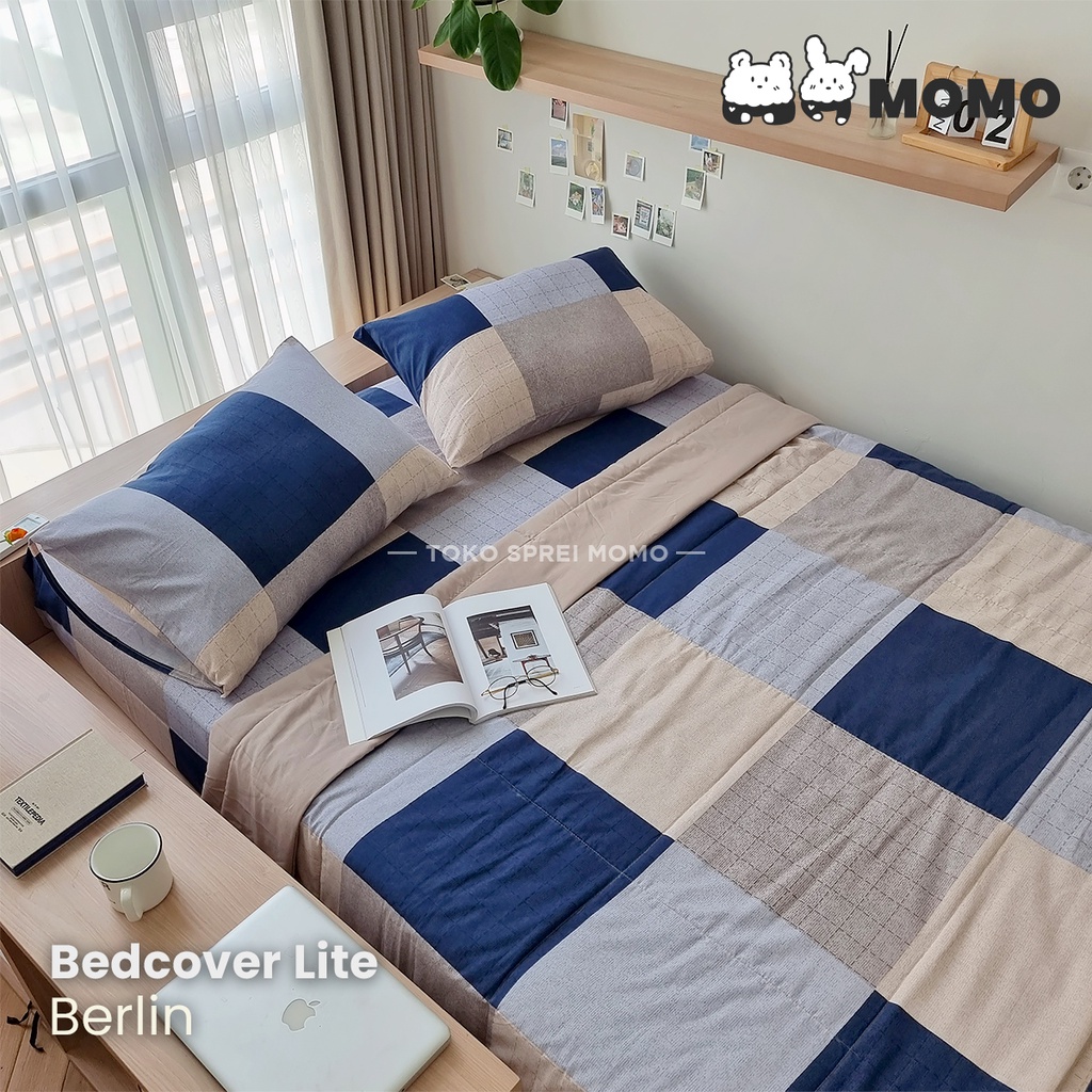 Bedcover Double Lite Edition - Katun Lokal Minimalis 01 - Selimut saja