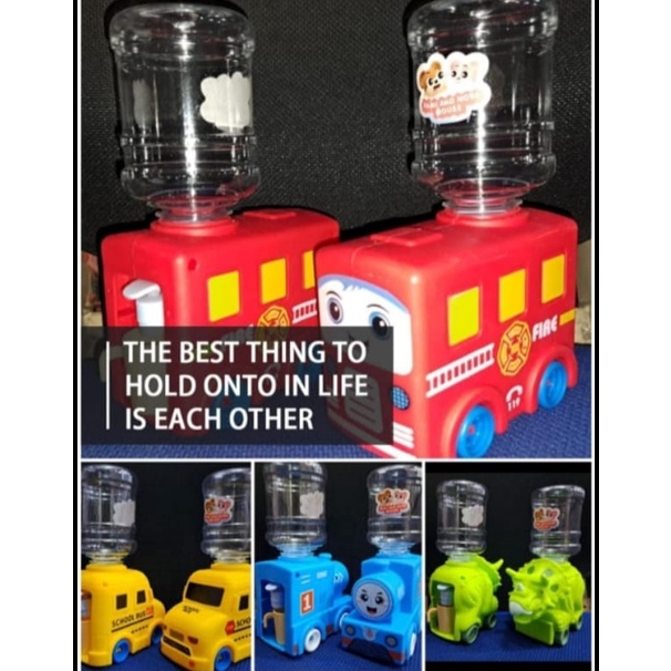 New Dispenser Galon Mini Anak Karakter Mainan Motif Lucu Dan Unik