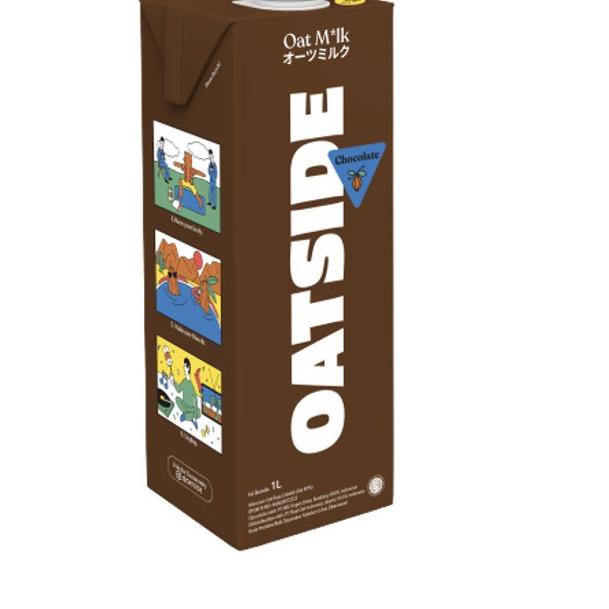 

❇ Oatside Susu Gandum Cokelat 1 L ♟