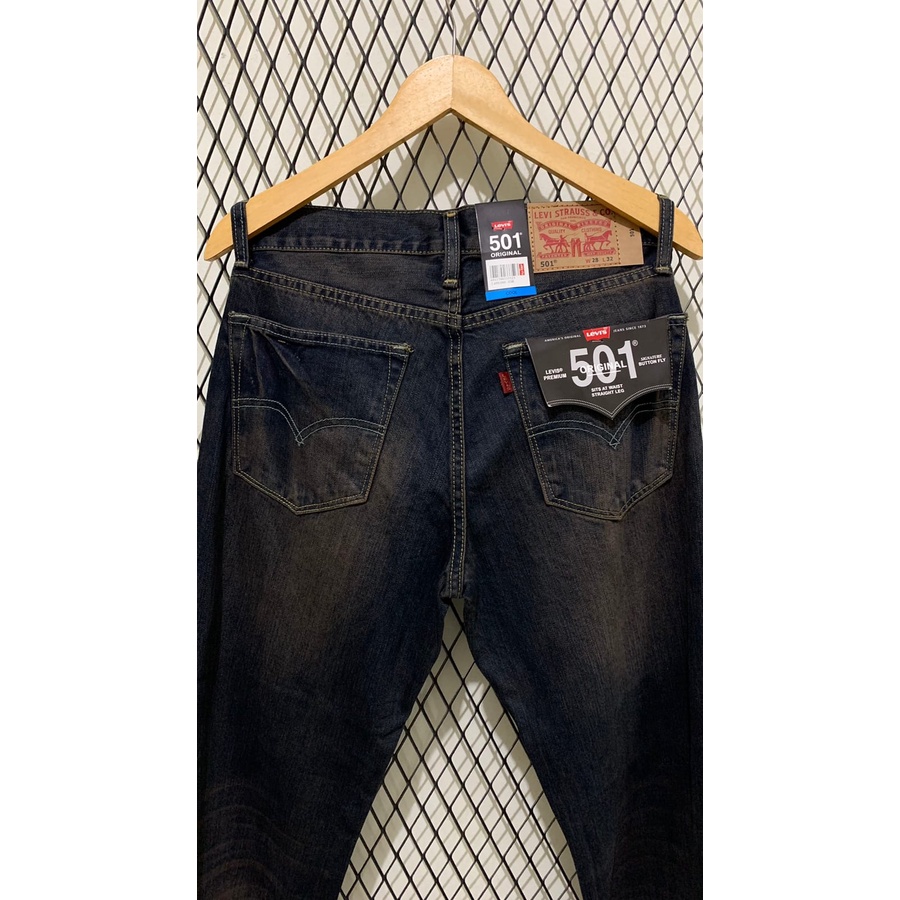 Celana Panjang Pria 501 Japan Bahan Jeasn Kualitas Premium