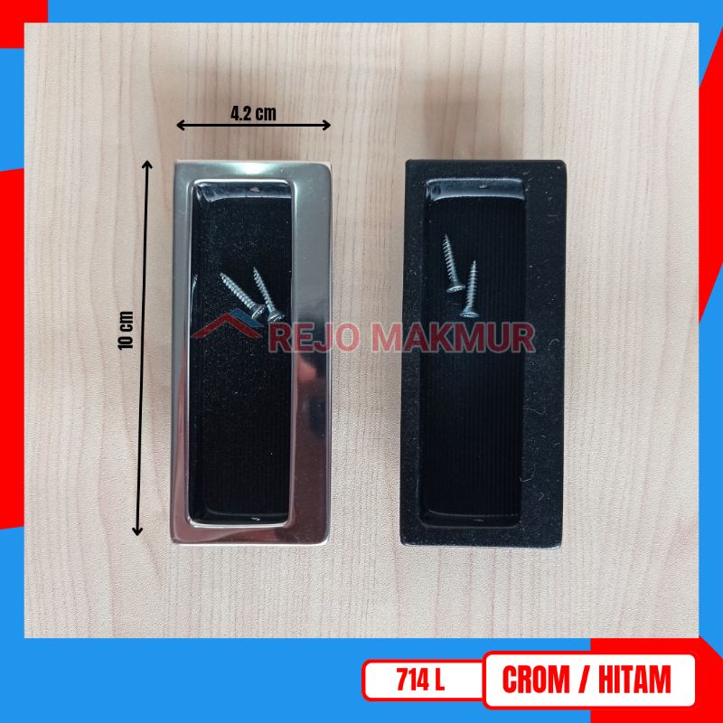 Handle Tanam Tarikan Lemari Geser Handle Pintu Sliding
