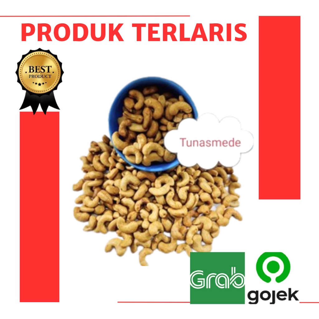 

Kacang mede super rasa TAWAR 1 kg