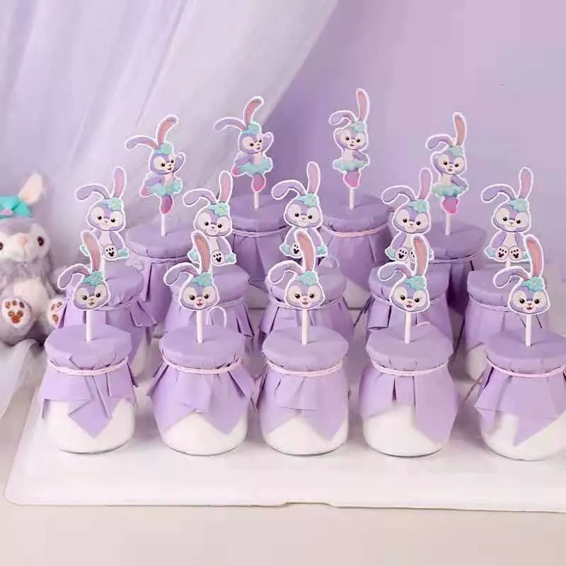 DY PACK TOPPER DISNEY STELLA LOU / BUNNY UNGU/ LINABEL/TOPPER HIAS KUE LUCU