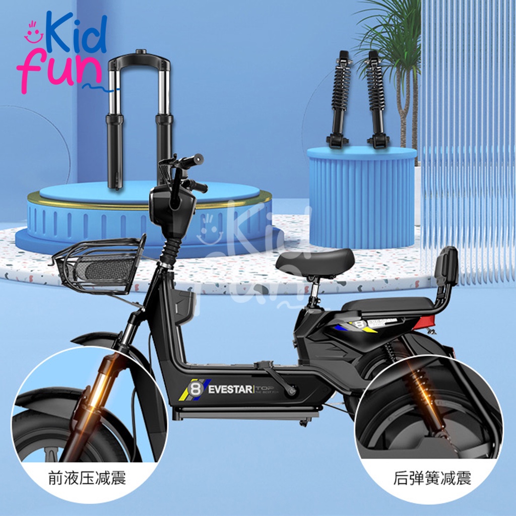 KidFun -Sepeda Listrik Viral sepeda listrik ramah lingkungan sepeda motor listrik canggih