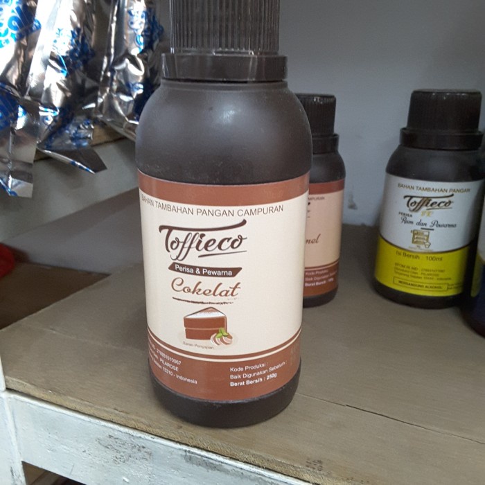 

coklat pasta 250 g , toffieco, gratis MRJELLY