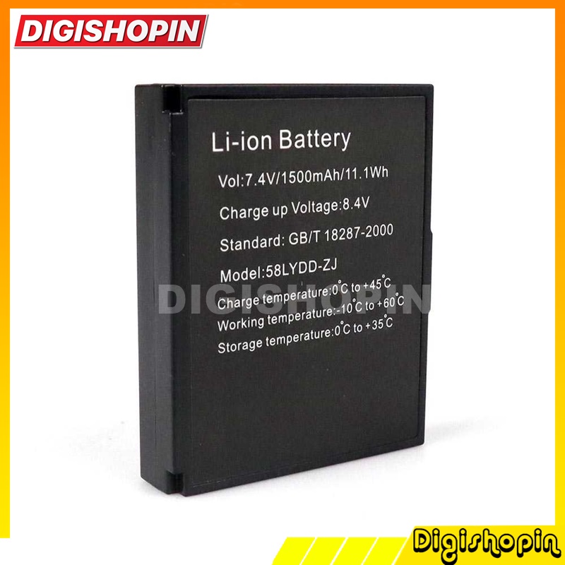Baterai Printer Thermal Zjiang Mini Bluetooth Thermal 5805/5802/5807 58LYDD-ZJ