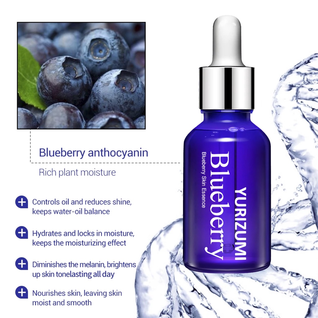 Yurizumi Wonder Serum Blueberry Essence Anti Penuaan Dini