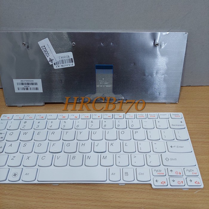 KEYBOARD LENOVO Ideapad S10-3 S110 Series - S10-3S E10-30 SERIES PUTIH -HRCB